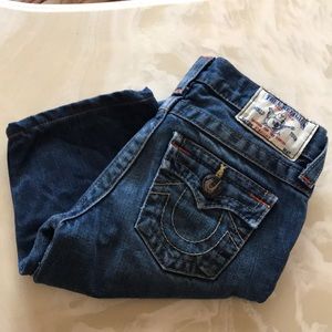 Lil boys True Religion jean shorts